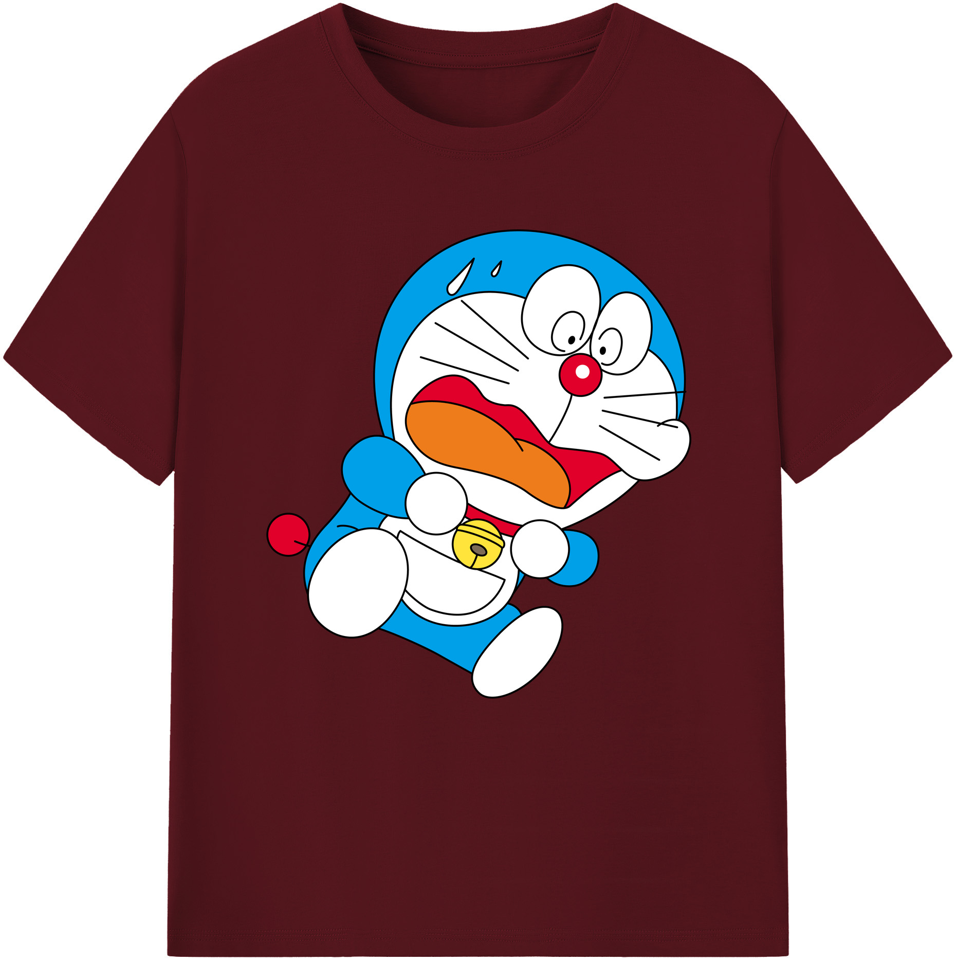 （画像用） ドラえもん Doraemon 綿100％半袖Tシャツ（フロントプリント）